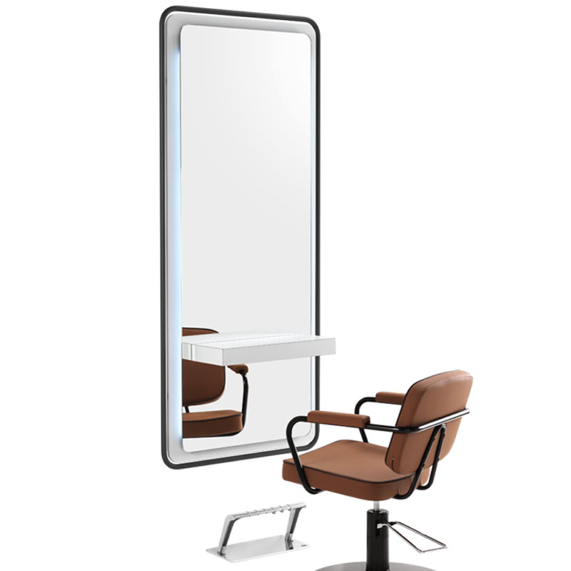 Nadine black coiffeuse murale